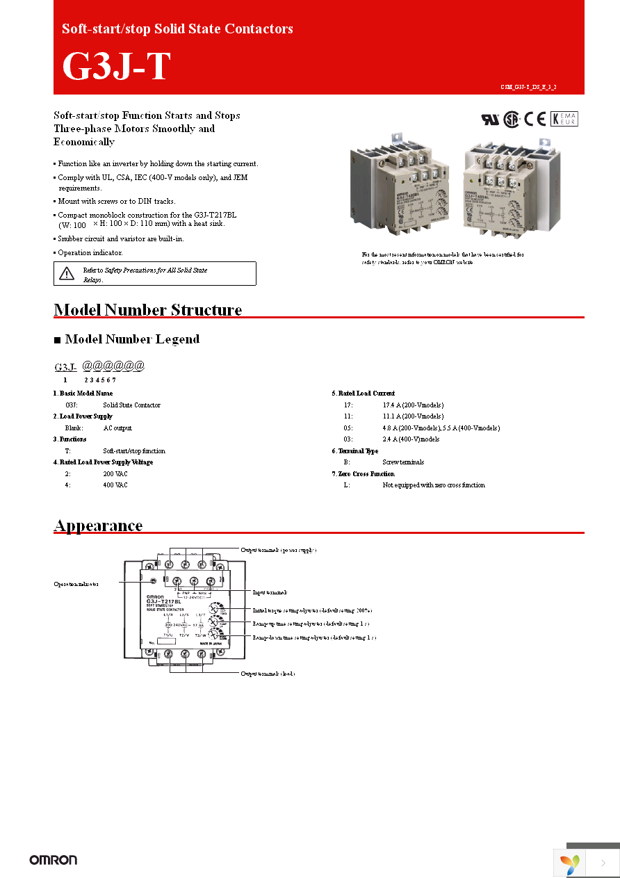 G3J-T205BL DC12-24 Page 1